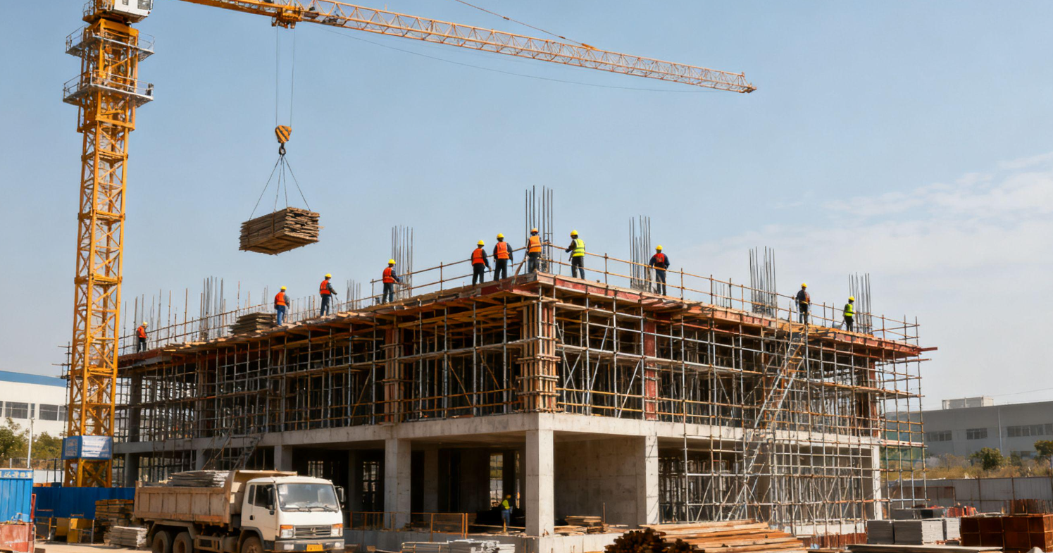 建筑施工项目数字化管理场景