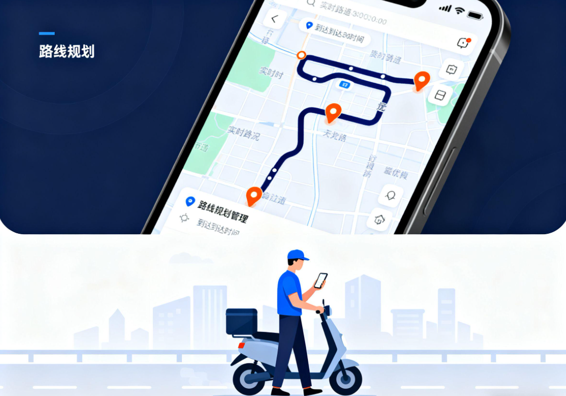 智能路线规划功能展示