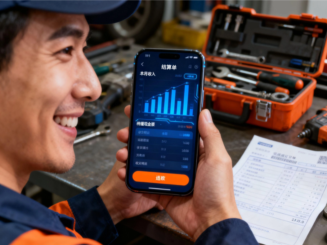 工作统计与结算功能展示