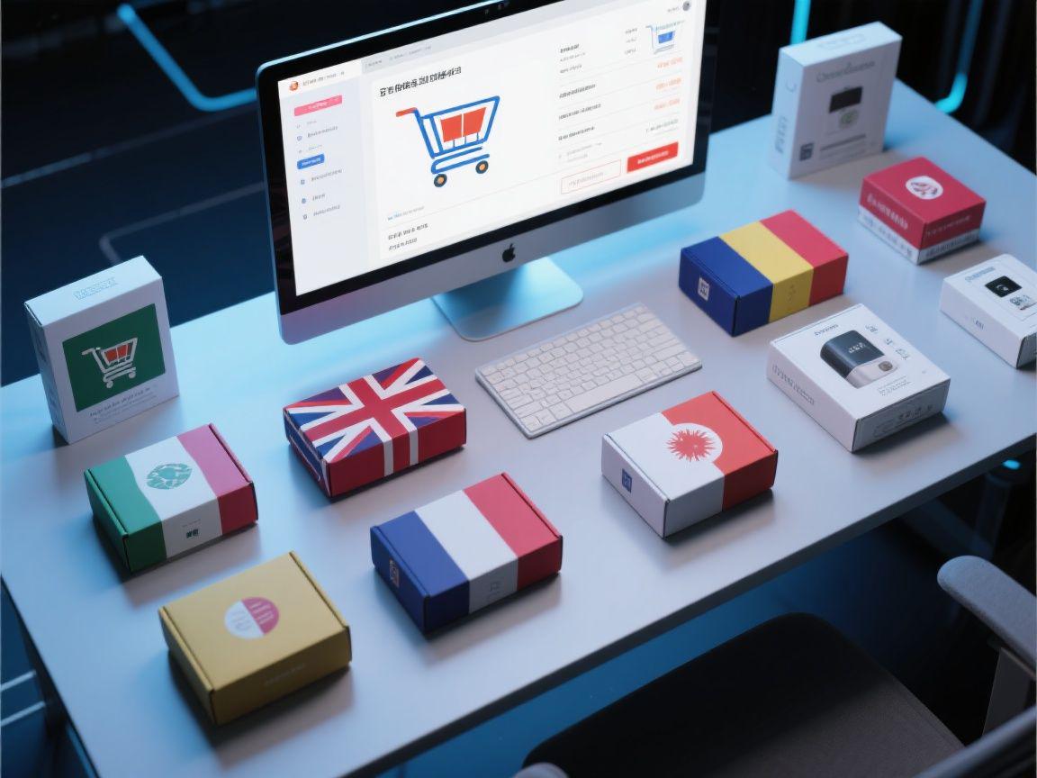 跨境电商数字化平台展示