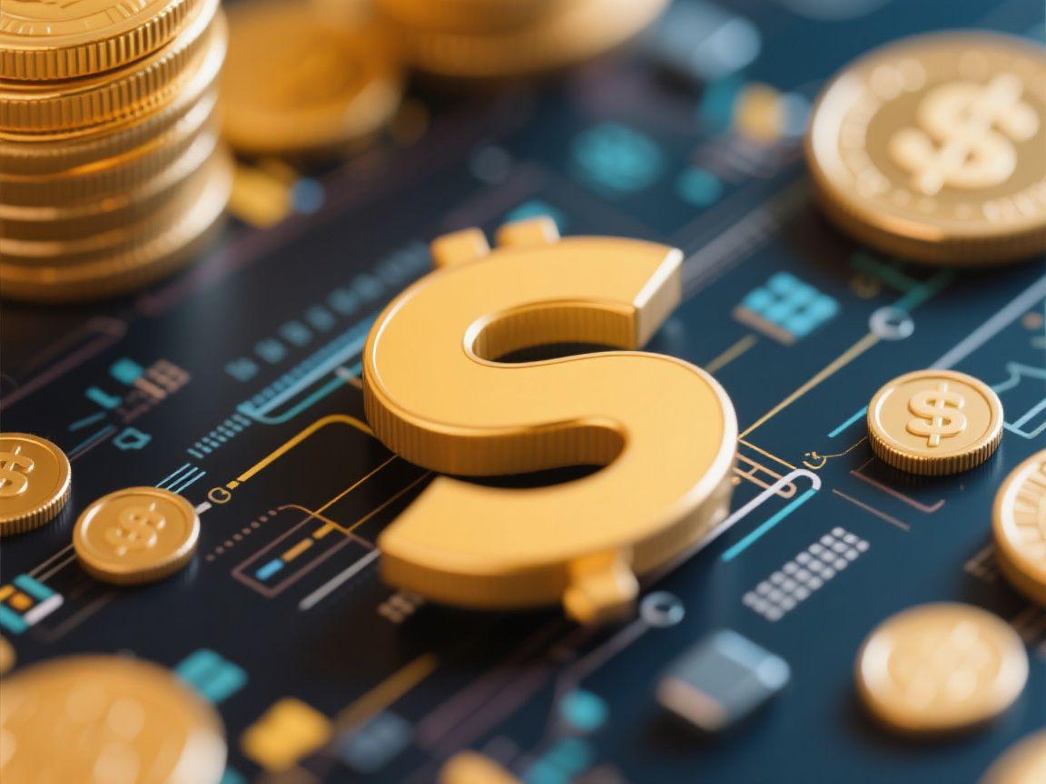 金融数据与图表背景